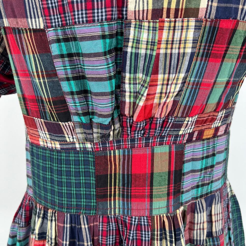 Vintage Marc Jacobs Plaid Patchwork Dress Womens size 6 FW 2005 Runway - Picture 12 of 16
